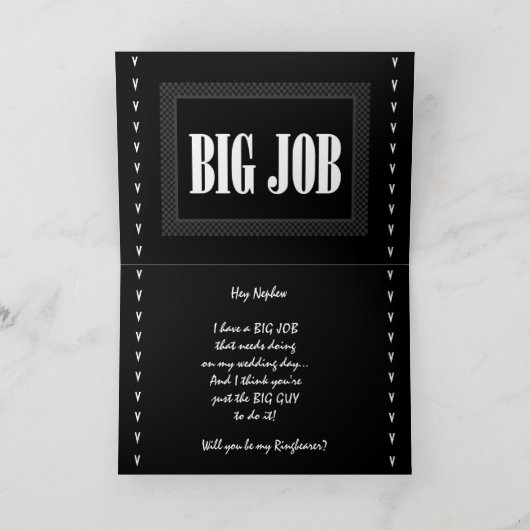 Het Huwelijk van de Drager van de Ring van de NEEF (Binnen)