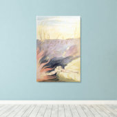 Het huwelijk van de hemel en de hel canvas afdruk (Insitu (Houten vloer))