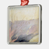 Het huwelijk van de hemel en de hel metalen ornament (Links)