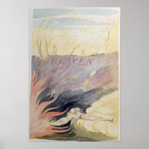 Het huwelijk van de hemel en de hel poster