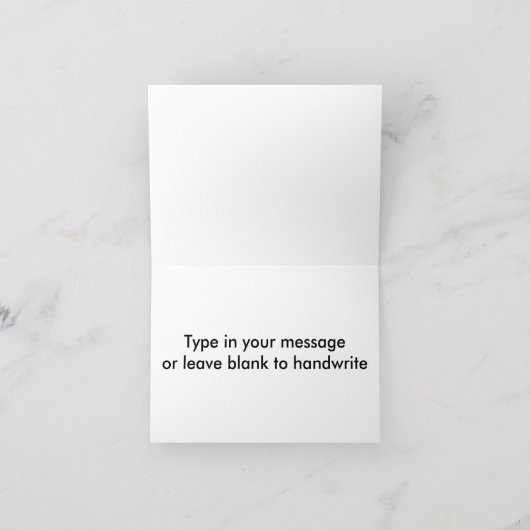 Het huwelijk van de Herfst van de herfst dankt u Bedankkaart (Binnen)