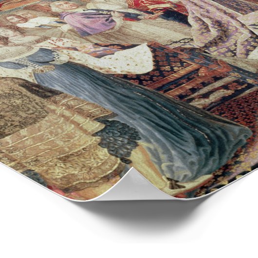 Het huwelijk van de koning poster (Hoek)