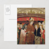 Het huwelijk van de Maagd Briefkaart (Voorkant / Achterkant)