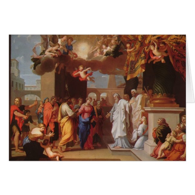 Het huwelijk van de Maagd door Jacques Stella (Voorkant Horizontaal)