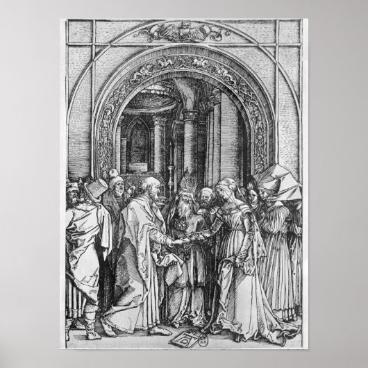 Het huwelijk van de Maagd Poster (Voorkant)