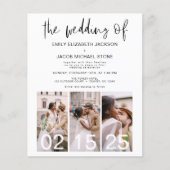 Het huwelijk van de minimalistische QR-code Eenvou (Voorkant)