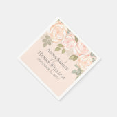 Het huwelijk van de moderne, moderne, vlinderse bl servet (Hoek)