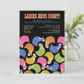 Het Huwelijk van de Partij van de Vrijgezellin van Kaart (Staand voorkant)