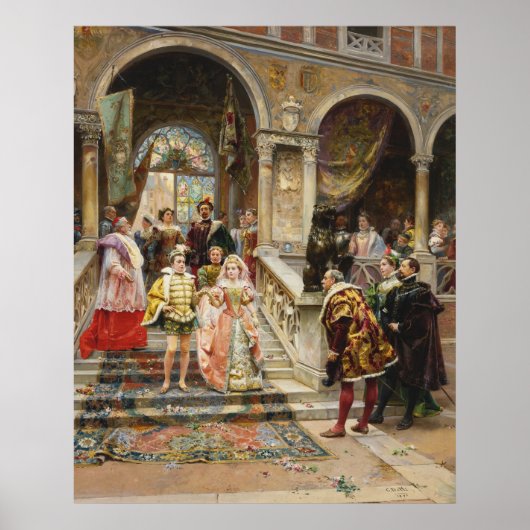 Het huwelijk van de prins poster (Voorkant)