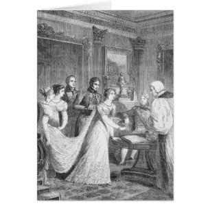 Het huwelijk van de prinses Charlotte van