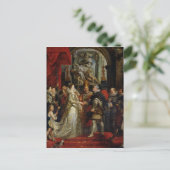 Het huwelijk van de Volmacht Briefkaart (Staand voorkant)