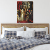 Het huwelijk van de Volmacht Canvas Afdruk (Insitu (Slaapkamer))