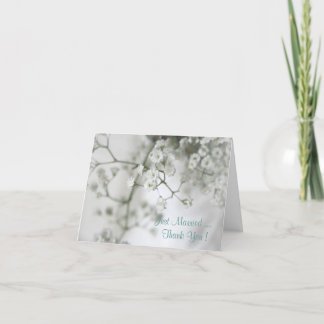 Het Huwelijk van de zuiverheid dankt u kaardt Bedankkaart