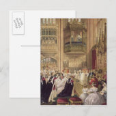Het huwelijk van Edward VII Briefkaart (Voorkant / Achterkant)