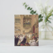 Het huwelijk van Edward VII Briefkaart (Staand voorkant)