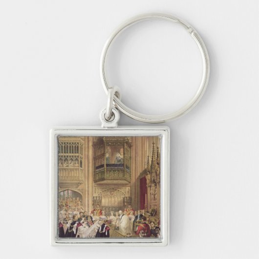 Het huwelijk van Edward VII Sleutelhanger (Voorkant)