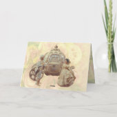 Het Huwelijk van Fairytale Kaart (Achterkant)