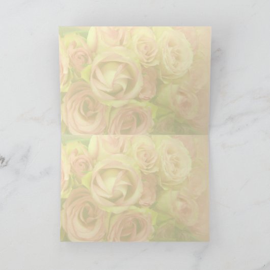 Het Huwelijk van Fairytale Kaart (Binnen)