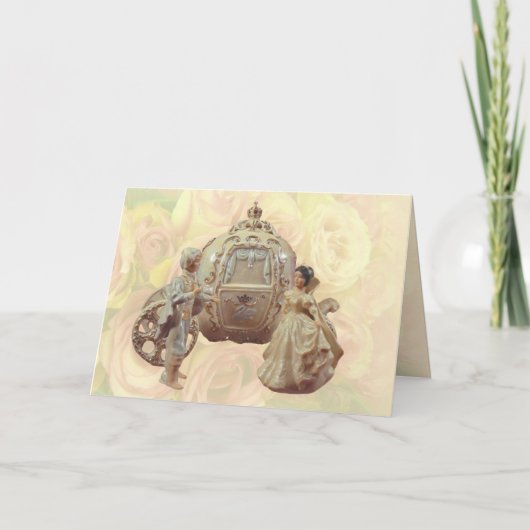 Het Huwelijk van Fairytale Kaart (Voorkant)