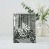 Het huwelijk van Figaro" Briefkaart (Staand voorkant)