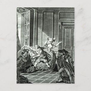 Het huwelijk van Figaro" Briefkaart