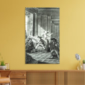 Het huwelijk van Figaro" Canvas Afdruk (Insitu (Woonkamer))