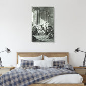 Het huwelijk van Figaro" Canvas Afdruk (Insitu (Slaapkamer))