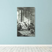 Het huwelijk van Figaro" Canvas Afdruk (Insitu (Houten vloer))