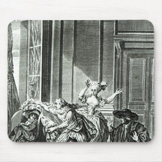 Het huwelijk van figaro'' muismat (Voorkant)