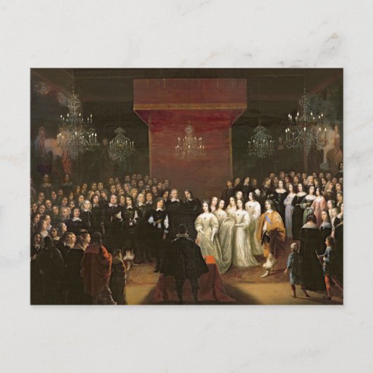 Het huwelijk van Frederick William Briefkaart (Voorkant)