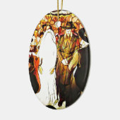 Het Huwelijk van Hassidic Keramisch Ornament (Links)