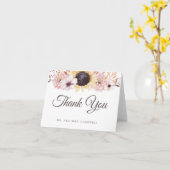 Het Huwelijk van het Boeket van de zonnebloem Kaart (Gele Bloem)