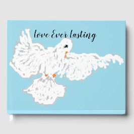 Het huwelijk van het gastboek: Dove Ever Langdurig Gastenboek