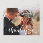 HET HUWELIJK VAN HET MANUSCRIPT VAN DE KALLIGRAFIE BRIEFKAART (Voorkant)