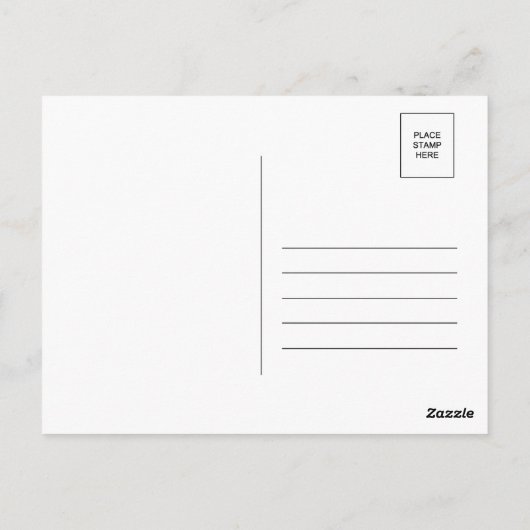 Het Huwelijk van het Paar van de Liefde van het Briefkaart (Achterkant)