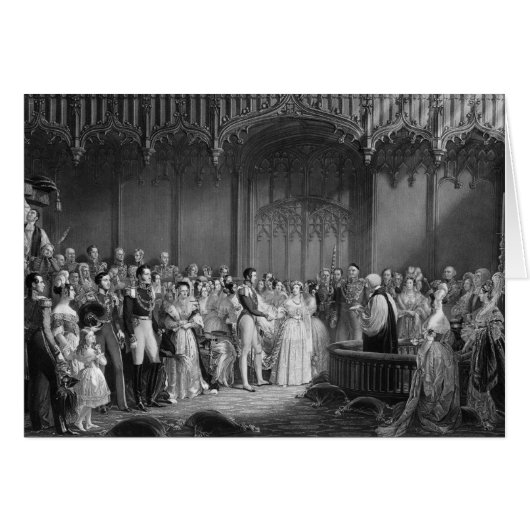 Het huwelijk van Koningin Victoria en Prins Albert (Voorkant Horizontaal)