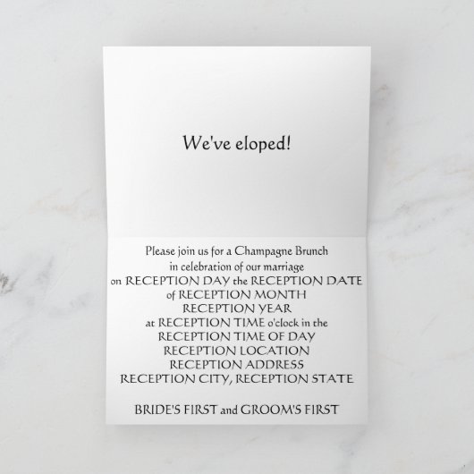 Het Huwelijk van Las Vegas (Binnen)