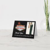 Het Huwelijk van Las Vegas dankt u de Kaarten van (Voorkant)