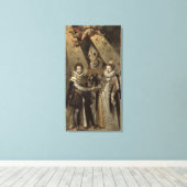 Het huwelijk van Louis XIII Canvas Afdruk (Insitu (Houten vloer))