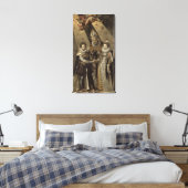 Het huwelijk van Louis XIII Canvas Afdruk (Insitu (Slaapkamer))