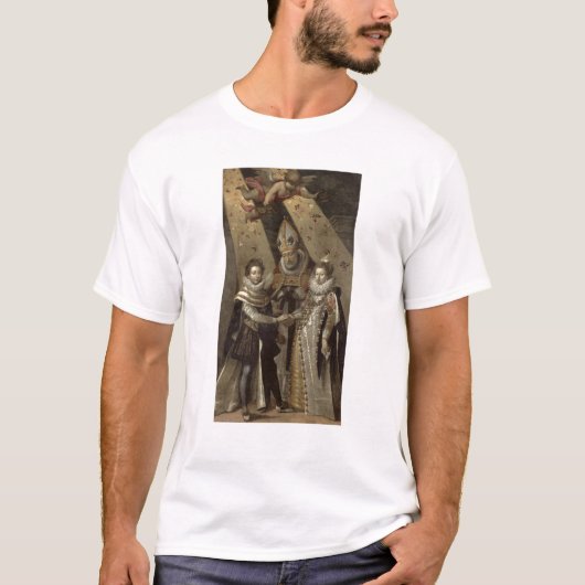 Het huwelijk van Louis XIII T-shirt (Voorkant)