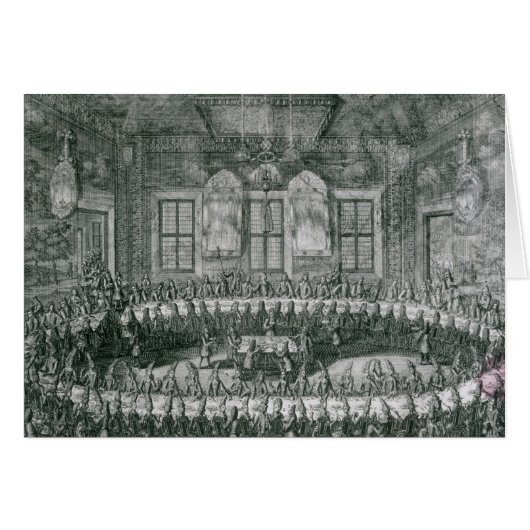 Het huwelijk van Peter I en Catherine in de winter (Voorkant Horizontaal)