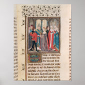 Het huwelijk van Philippe Auguste King in Frankrij Poster (Voorkant)