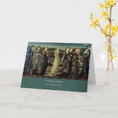 Het huwelijk van psyche, Edward Burne-Jones Kaart (Gele Bloem)