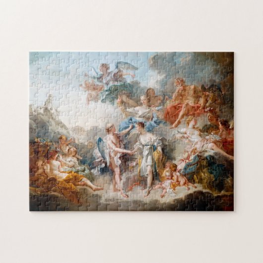 Het huwelijk van Psyche en Amour Francois Boucher Legpuzzel (Horizontaal)