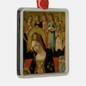 Het huwelijk van Sint-Catherine van Siena Metalen Ornament (Rechts)