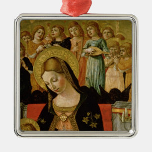 Het huwelijk van Sint-Catherine van Siena Metalen Ornament