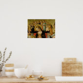 Het huwelijk van Sint-Catherine van Siena Poster (Keuken)