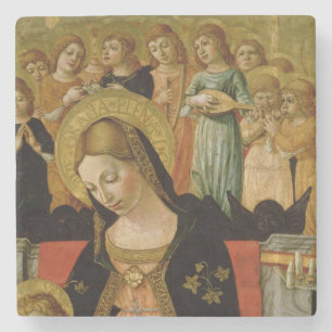 Het huwelijk van Sint-Catherine van Siena Stenen Onderzetter