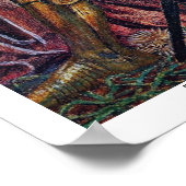 Het huwelijk van St. George en de prinses Sabra Poster (Hoek)